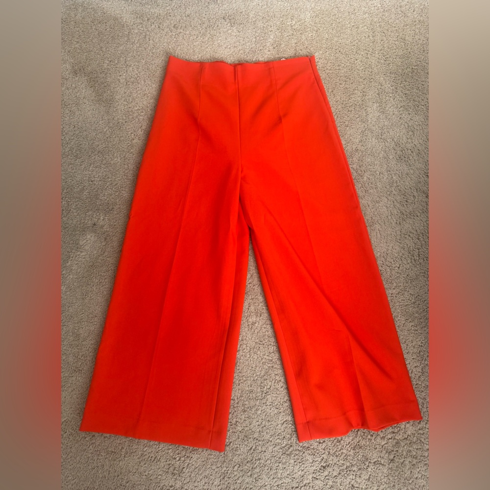 Zara Bold Orange Pants